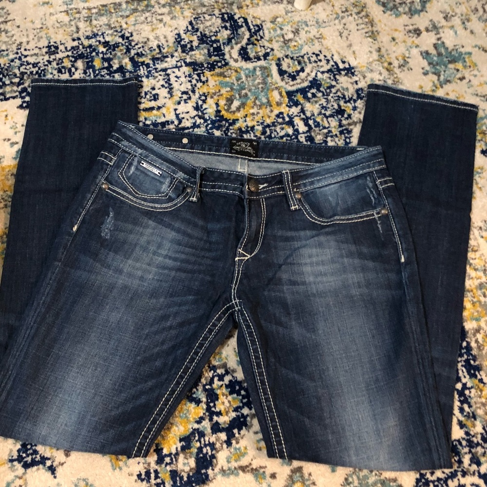 Rerock skinny jeans - like new - size 10r - Picture 2 of 5